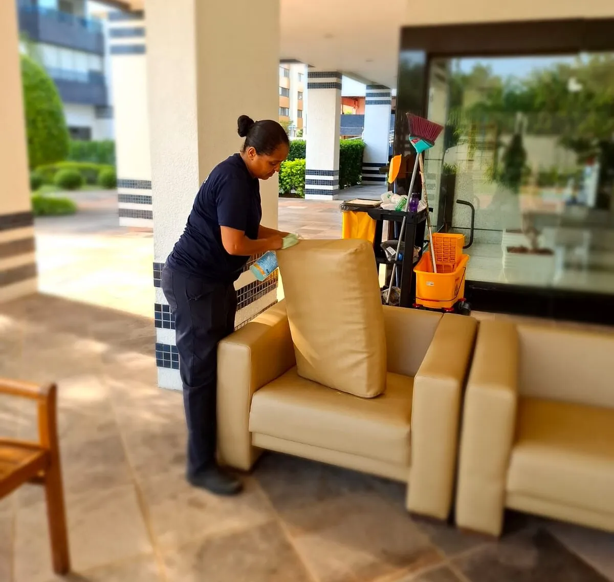 Operação de facilities em ambiente corporativo de alto padrão